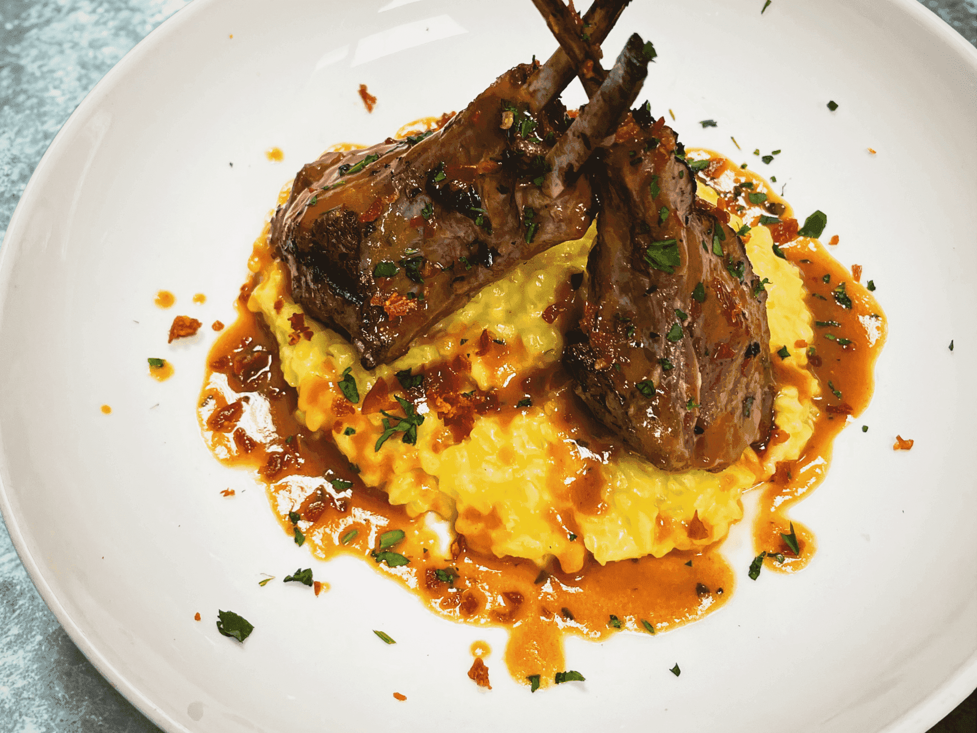 A stunning dish prepared by Chef Sean Williams